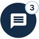 Another chat bubble icon for messaging